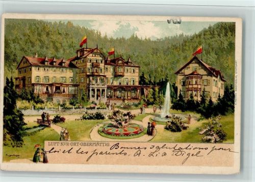 Plättig 1903 Kunstverlag Freytag , gute Erhaltung AK