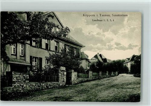Köppern Sanatorium, gute Erhaltung AK