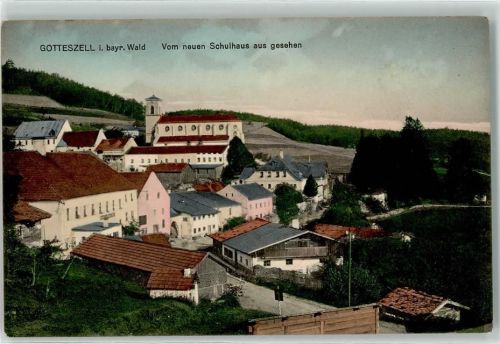 94239 W8375 Gotteszell - Kloster Gotteszell Handcolorit
