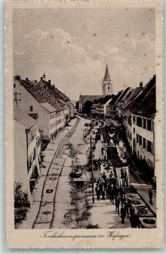 Hüfingen Fronleichnamsprozession