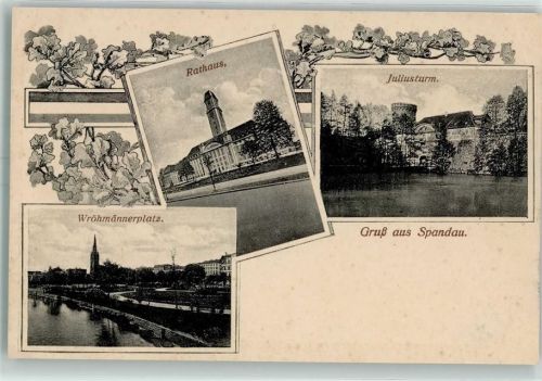 Spandau Rathaus Juliusturm Wröhmännerplatz