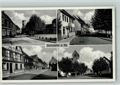 Gernsheim Ortsansichten 4-Bildaufnahme