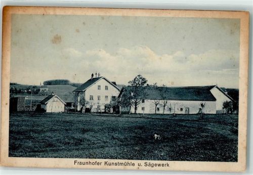 Eggenfelden Fraunhofer Kunstmühle Sägewerk