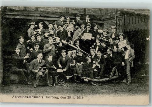Homberg 1913 Abschieds-Kommers