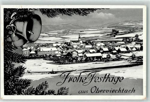 Oberviechtach Glocken Tannenzweig Kirche Winter