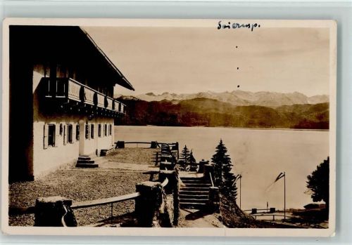 Urfeld 1938 WK II Baldur von Schirach Jugendherberge AK