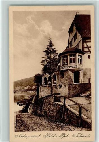 Neckargemünd Hotel zur Pfalz Neckarseite