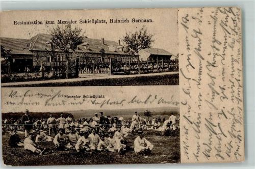 Messel Restauration zum Messeler Schießplatz Soldaten Uniform