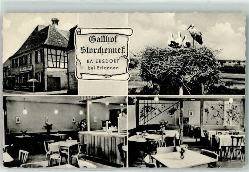 Baiersdorf Gasthaus Storchennest Storch Theke Gastraum