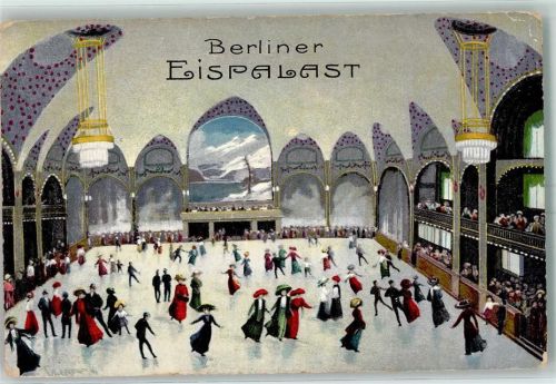 Schöneberg Berliner Eispalast sign Martin Luther Str.