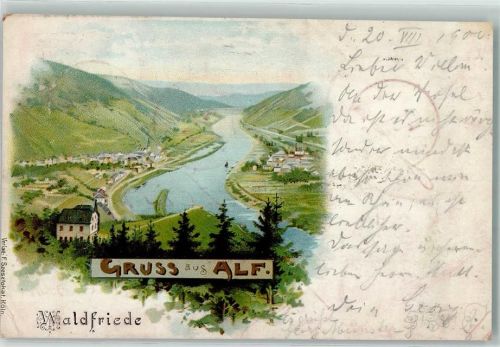 Alf 1900 Waldfriede Studentika