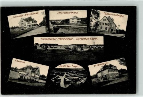 Hammelburg Garnison Verwaltung Generalswohnung Truppenlager Lazarett Proviantamt Offizierswohnung