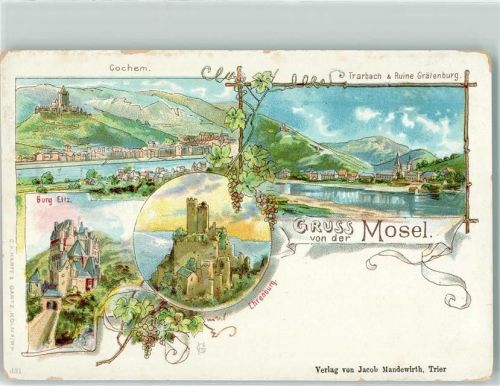 Cochem Traben Ruine Gräfenburg Burg Elz Ehrenburg