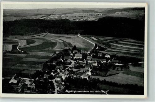Worndorf 1938 Luftbild Strähle 15755/FB/AD 29