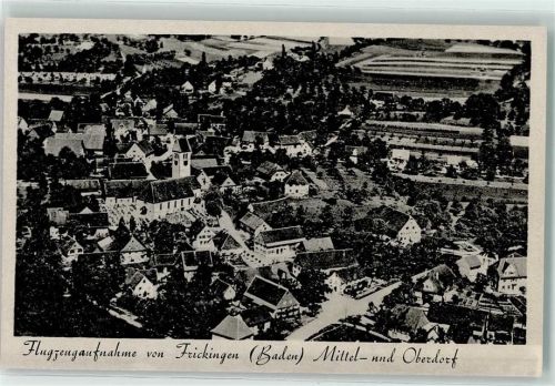 Frickingen Fliegeraufnahme Kirche