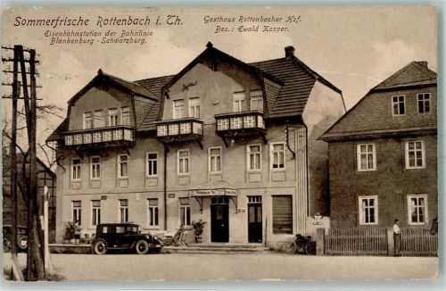 Rottenbach Gasthaus Rottenbacher Hof Bes Ewald Kasper Auto
