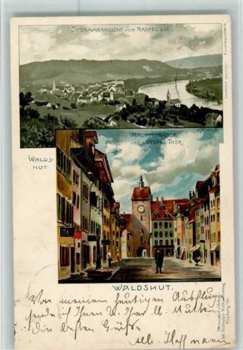 Waldshut Stadttor Hauptstraße Verlag Elchlepp