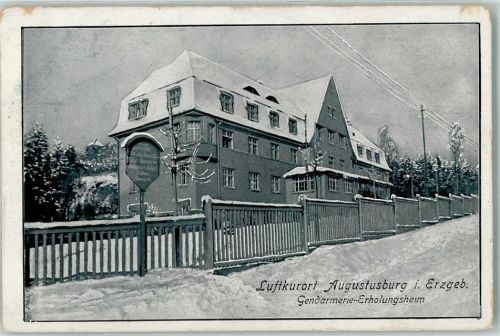 Augustusburg Gendarmerie-Erholungsheim Winter