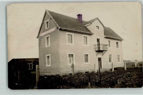Großmehring Wohnhaus Ort handschriftlich Foto-AK