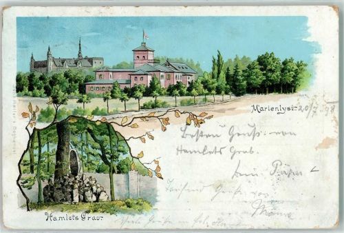 Marienlyst 1898 Hamlets Grab