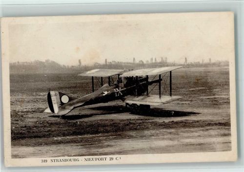 Strasbourg 1916 Nieuport 29 C1 AK