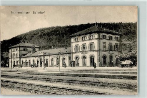 Immendingen 1910 Bahnhof