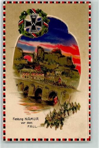 Namur 1917 WK I Festung Namur v. dem Fall Eisernes Kreuz