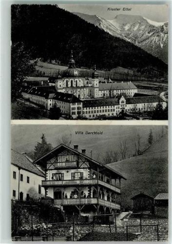 Ettal 1912 Kloster Ettal Villa Berchtold