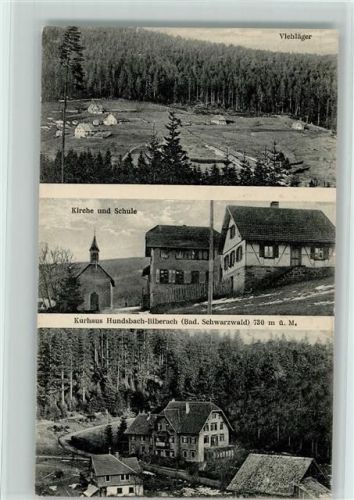 Biberach Viehläger Kirche Schule Kurhaus