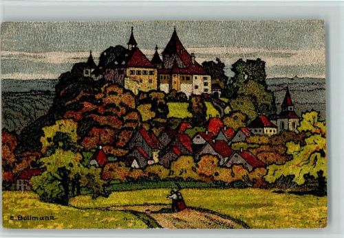 Kyburg sign E. Bollmann - Kyburg, sehr gute Erhaltung AK