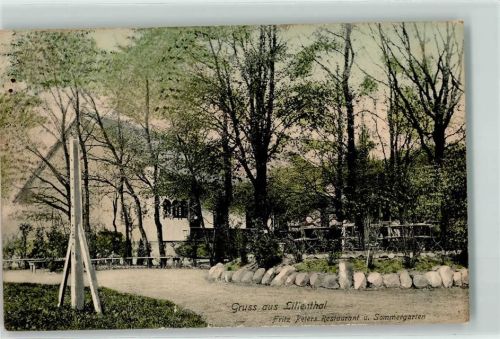 Lilienthal 1908 Gasthaus Fritz Peters Restaurant u. Sommergarten