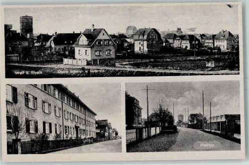 Weil am Rhein Obere Schanz- und Güterstraße Blauenstraße Riedlstraße