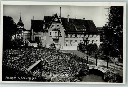 Aldingen 1939 Gasthof Rosenbrauerei , Erhaltung I AK
