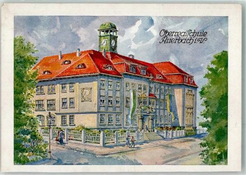 Auerbach 1921 Oberrealschule