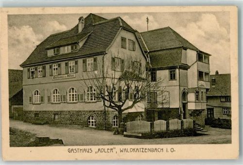 Waldkatzenbach Gasthaus Adler