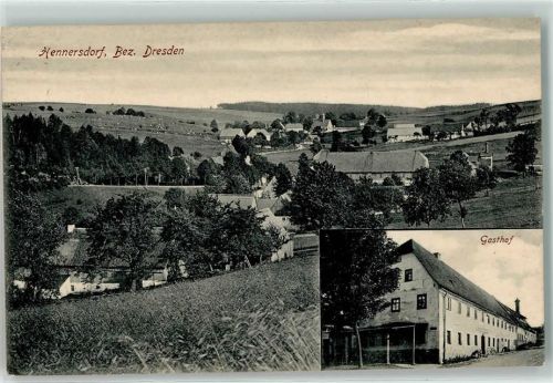 Hennersdorf 1916 Gasthaus