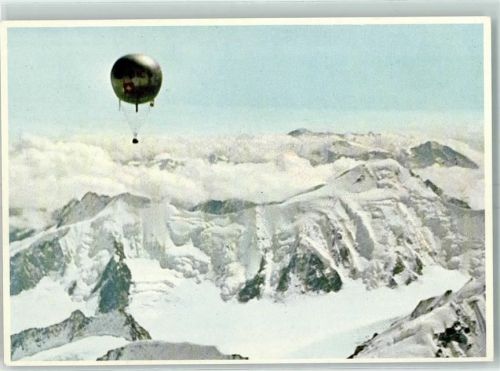 Nr. 0271 100 Jahre Kursaal Interlaken Freiballon HB-BIP Circus Knie Landungsort: Birgisch