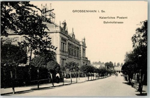 Großenhain Kaiserliches Postamt Bahnhofstraße