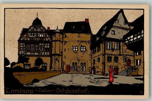 Limburg Schloss Hof AK