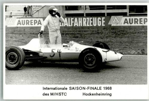 Hockenheim Autorennen Auto Nr. 54 Saison Finale 1968 des M/HSTC