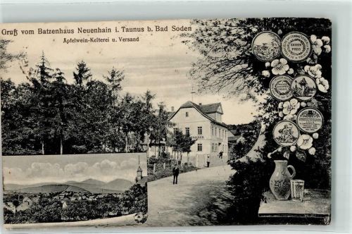 Neuenhain Batzenhaus Äpfelweinkelterei Bempel Ehrenpreissiegel