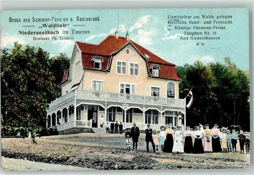 Niederseelbach Pension Gasthaus Waldlieb Ph. Göttert