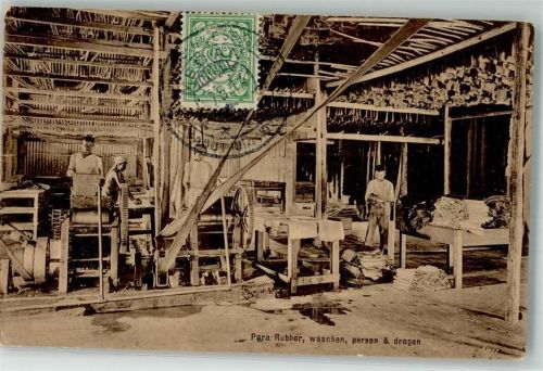 Sumatra 1917 Wäscherei Briefmarke Bildseite