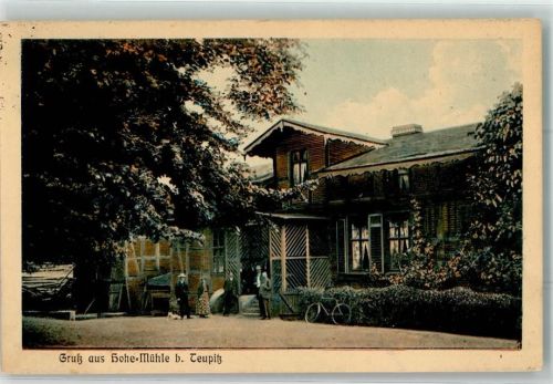 Teupitz 1913 Hohe-Mühle Fahrrad