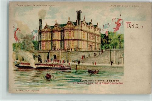 Paris Exposition Universelle de 1900 Le Pavillon Royal de la Grande-Bretagne Nr 664