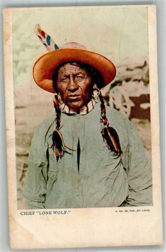 1900 Chief Lone Wolf Verlag Selige, St. Louis