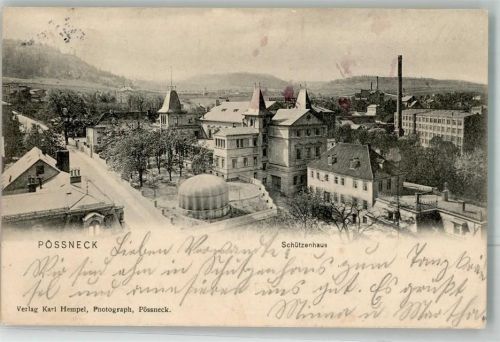 Pößneck 1906 Schützenhaus