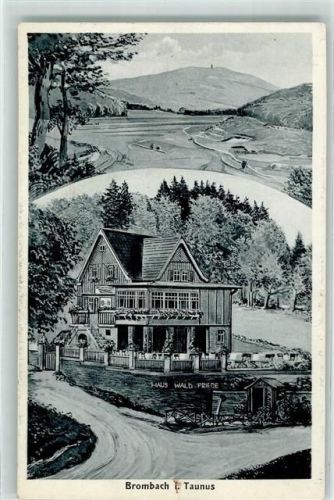 Brombach Pension Haus Waldfriede
