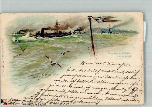 Helgoland 1899 Topedoboot Flottille Kriegsmarine Nr. 234 1. Serie