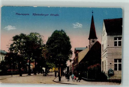 Neuruppin Rheinsbergerstraße Nachporto